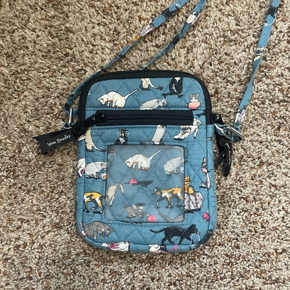 Vera Bradley “Cat’s Meow” crossbody purse